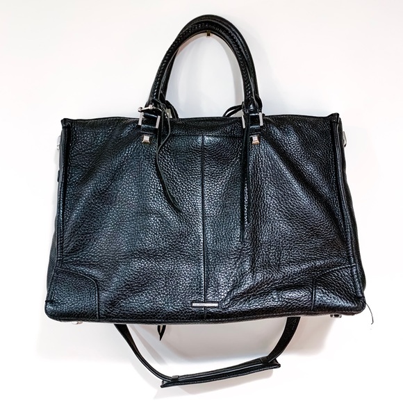 Rebecca Minkoff | Black Regan Satchel Tote - Picture 3 of 4